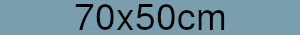 70x50cm