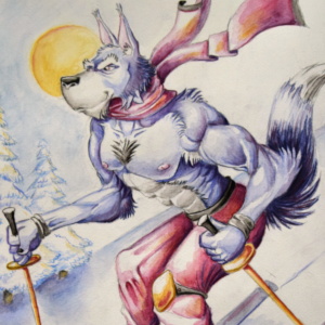 Ski Wolf