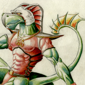 lizardman warrior