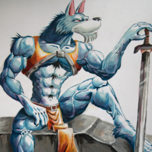 Wolfman swordwarrior